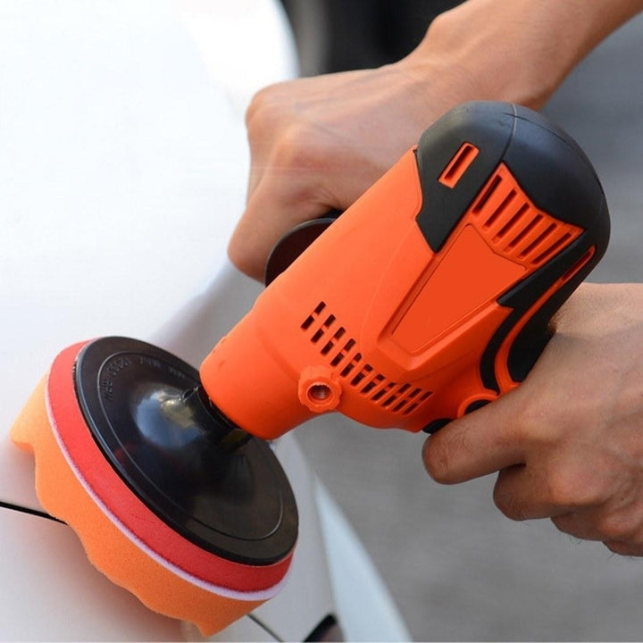 800W Adjustable Speed Car Electric Polisher Waxing Machine Automobile Furniture Polishing Tool 220V Image 3