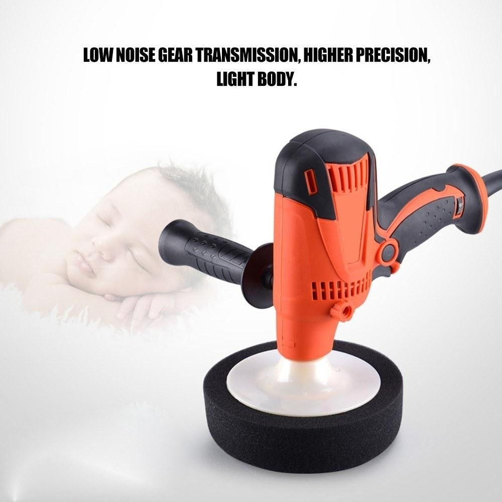 800W Adjustable Speed Car Electric Polisher Waxing Machine Automobile Furniture Polishing Tool 220V Image 8