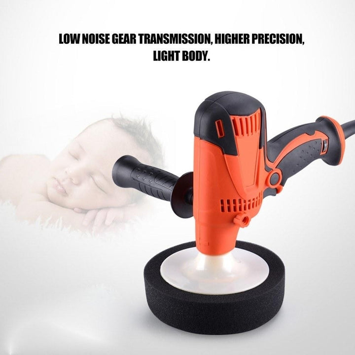 800W Adjustable Speed Car Electric Polisher Waxing Machine Automobile Furniture Polishing Tool 220V Image 8