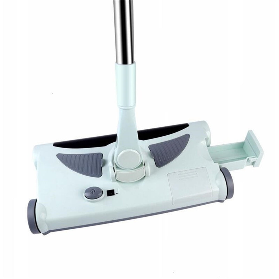 Adjustable Sweeping Mopping Sweeper Strong Suction Spin Broom 2500mAh Battery Life 110-220V Plug Image 2