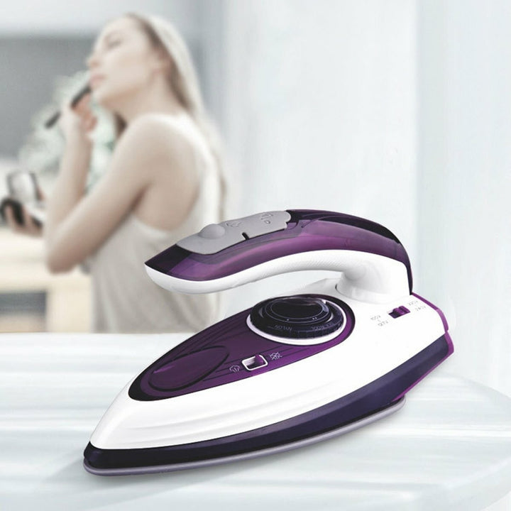 Handheld Steam Iron 3 Gear Electric Ironing Machine Portable Travel Home Cloth Garment Steamer 220-240V Image 3