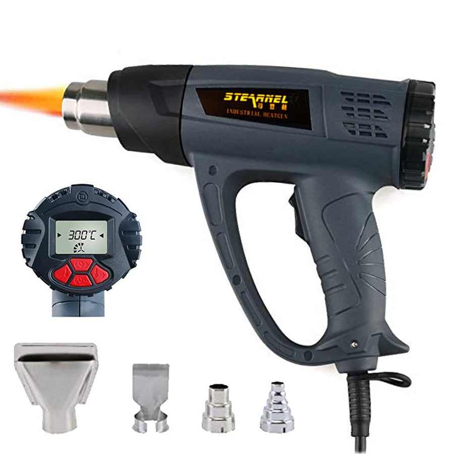 Heat Gun Hot Air Blower Tablet With LCD Display 2000W Wireless Wind Control Memory Function Kits AC220-240V Image 1