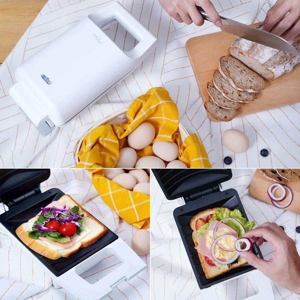 Mini 420W Sandwich Machine 220V Image 12