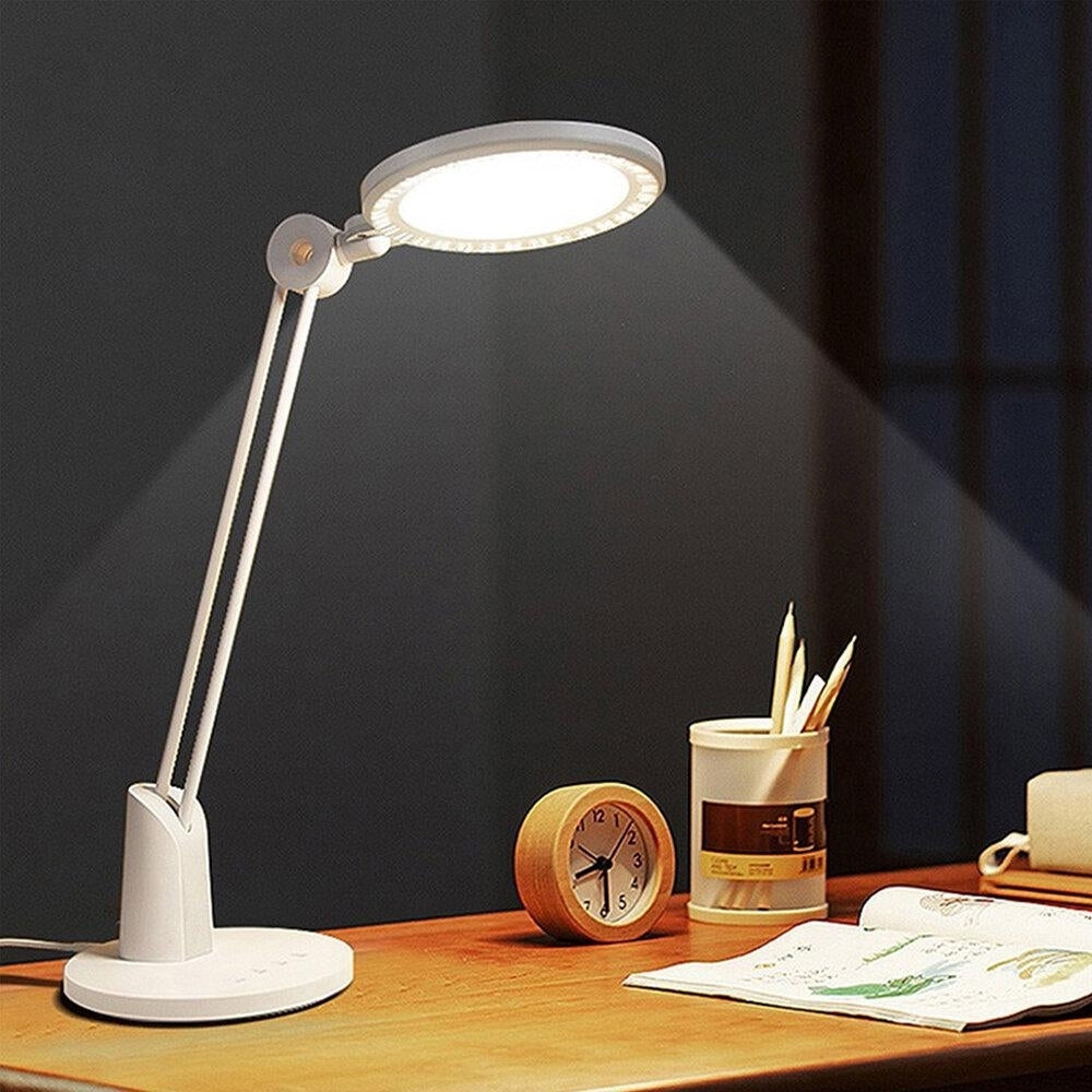 Reduce Ghosting Desk Lamp Touch Control 3800K Color Temperature High Color Rendering Less Blue Light Hazard Delayed Image 2