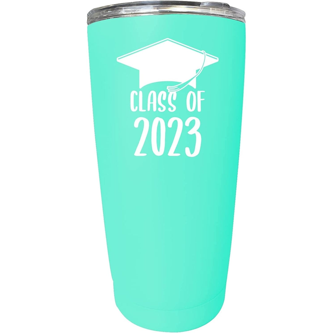 R and R Imports Class of 2023 Graduation Senior Grad 16 oz Stainless Steel Insulated Tumbler Image 7