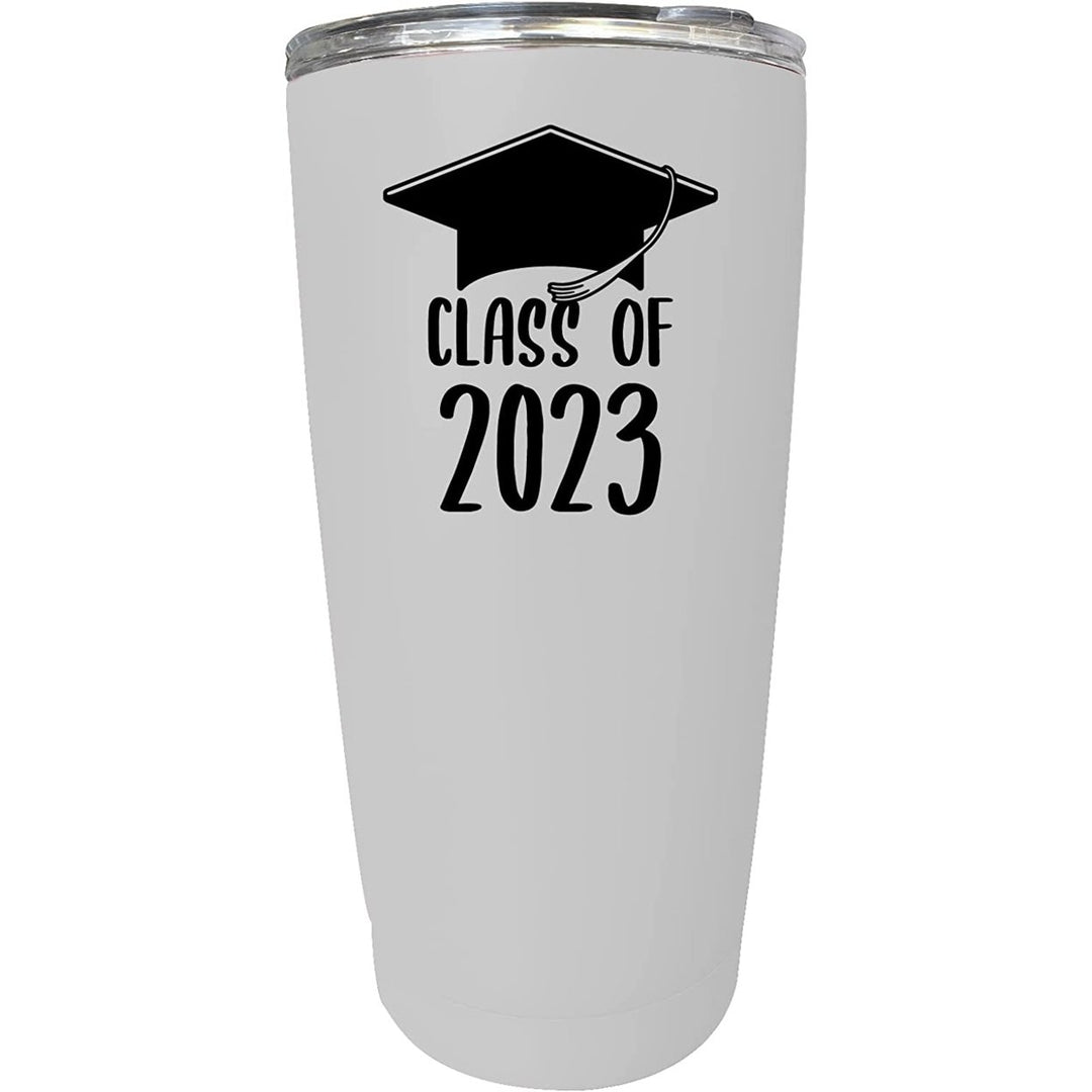 R and R Imports Class of 2023 Graduation Senior Grad 16 oz Stainless Steel Insulated Tumbler Image 9