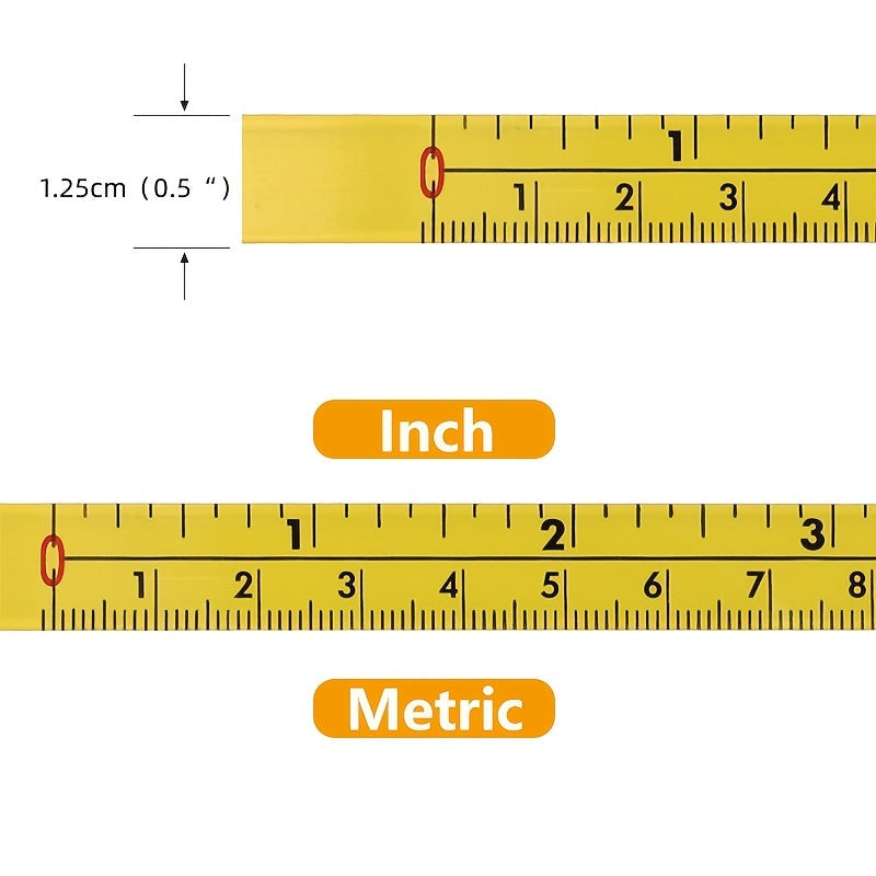 Track Tape Measure With Adhesive Backing For Woodworking Table Saw T Track Measurement Image 4