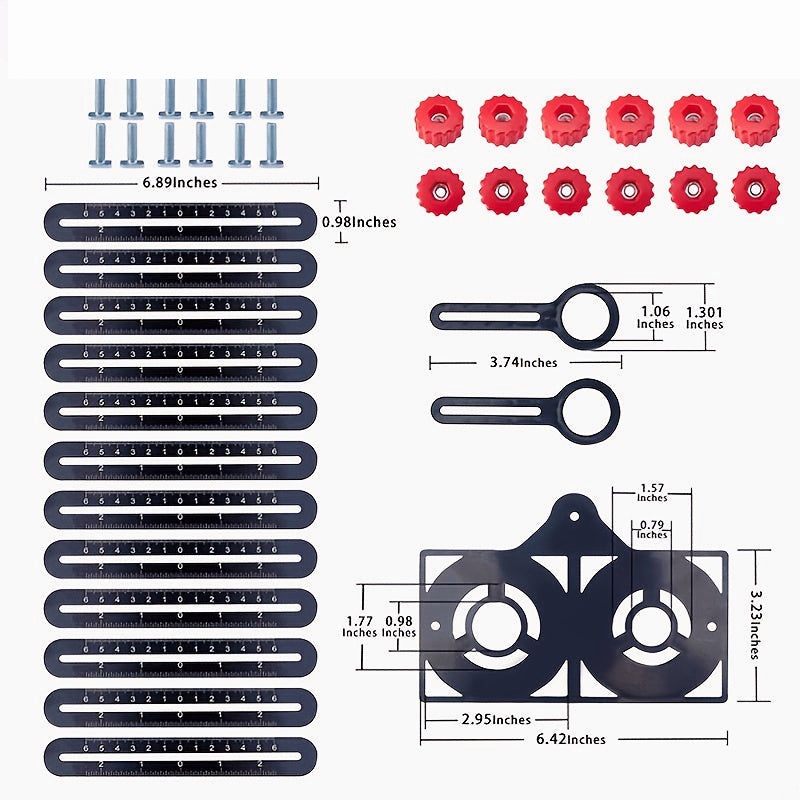 Universal Aluminum Alloy Multi Angle Measuring Ruler Image 4