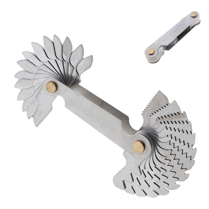 US+Metric+Inch Rib Pattern Thread Gauge Suitable for Industrial measurement Image 9