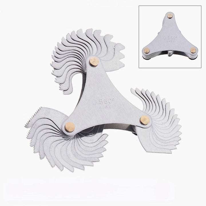 US+Metric+Inch Rib Pattern Thread Gauge Suitable for Industrial measurement Image 11