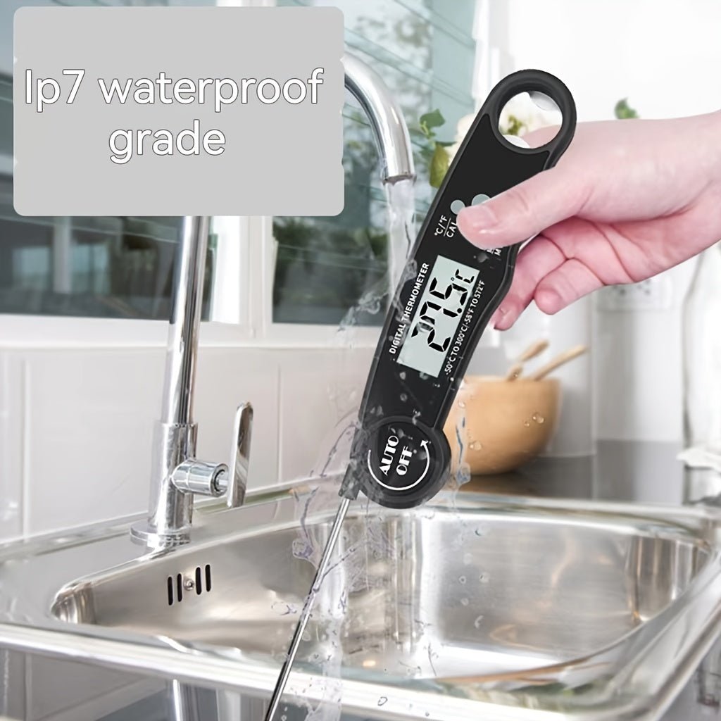 Waterproof Digital Instant Read Food Thermometer For BBQ Kitchen Cooking Baking Image 3