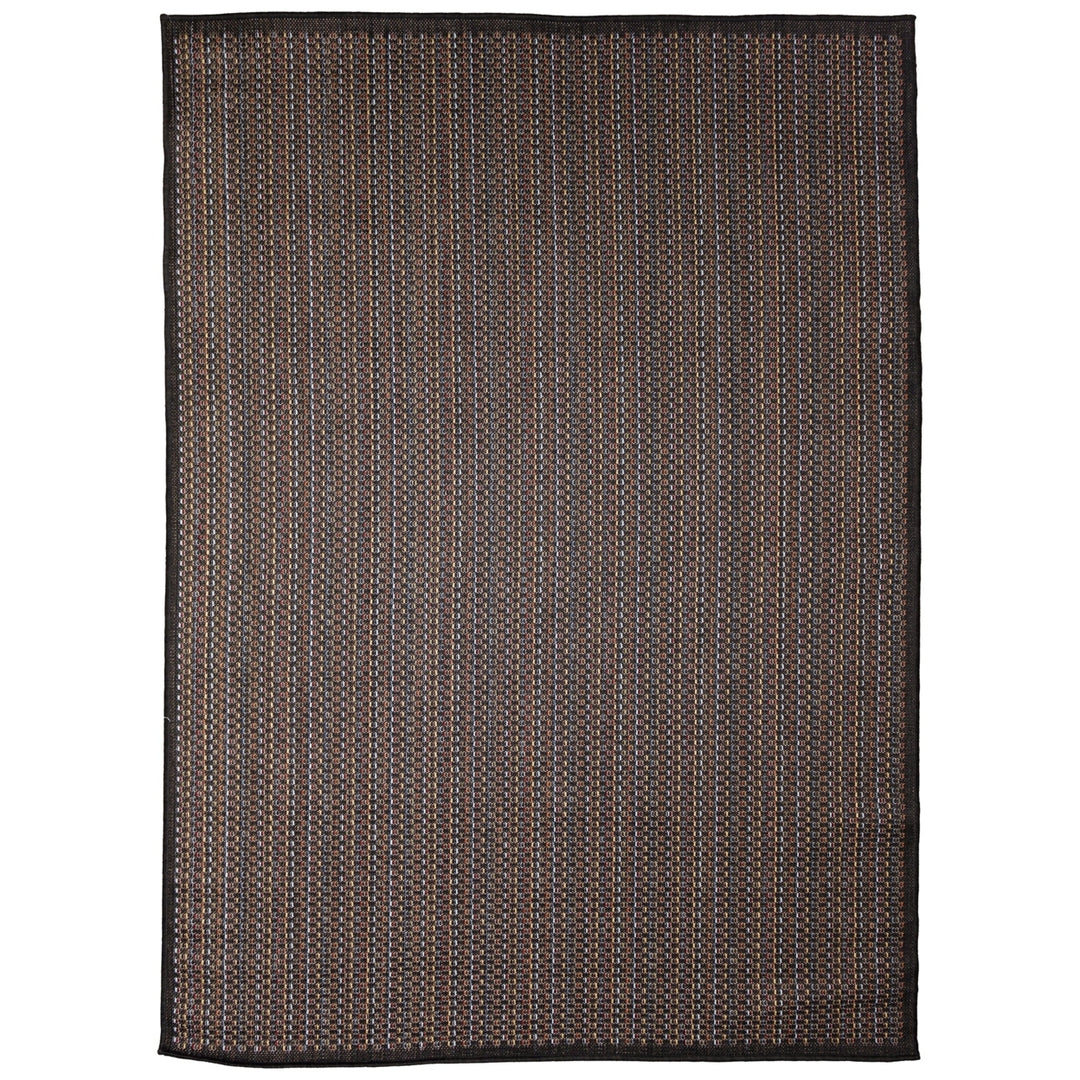 Liora Manne Avena Area Rug Midnight Indoor Outdoor 5x7 Power Loomed Durable Image 3