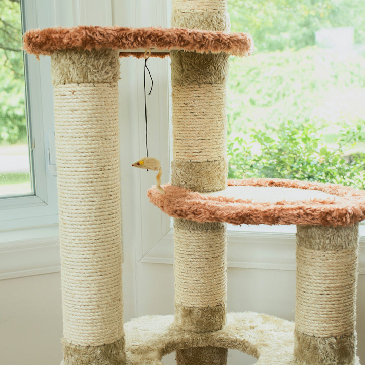 Armarkat Cat Climber, Real Wood Cat Junggle W Sisal Carpet, Jackson Galaxy Approved Image 7