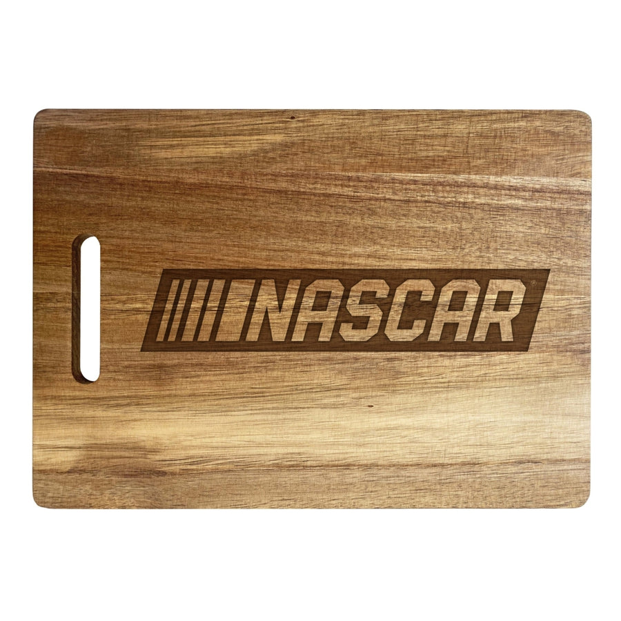 NASCAR Officially Licensed Engraved Wooden Cutting Board Image 1