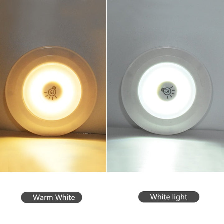 Super Bright Cob Under Cabinet Light LED Wireless Remote Control Dimmable Wardrobe Night Lamp Image 3