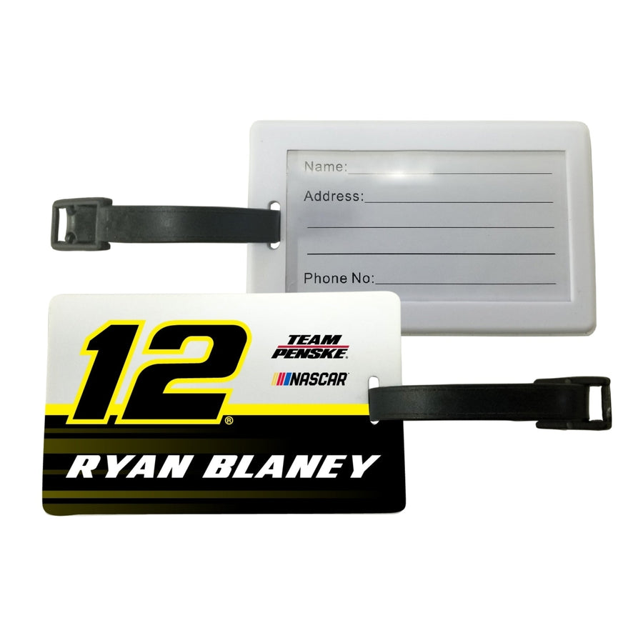 12 Ryan Blaney Officially Licensed Luggage Tag Image 1