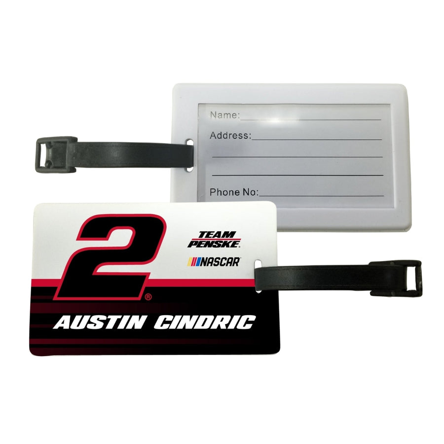 2 Austin Cindric Officially Licensed Luggage Tag Image 1