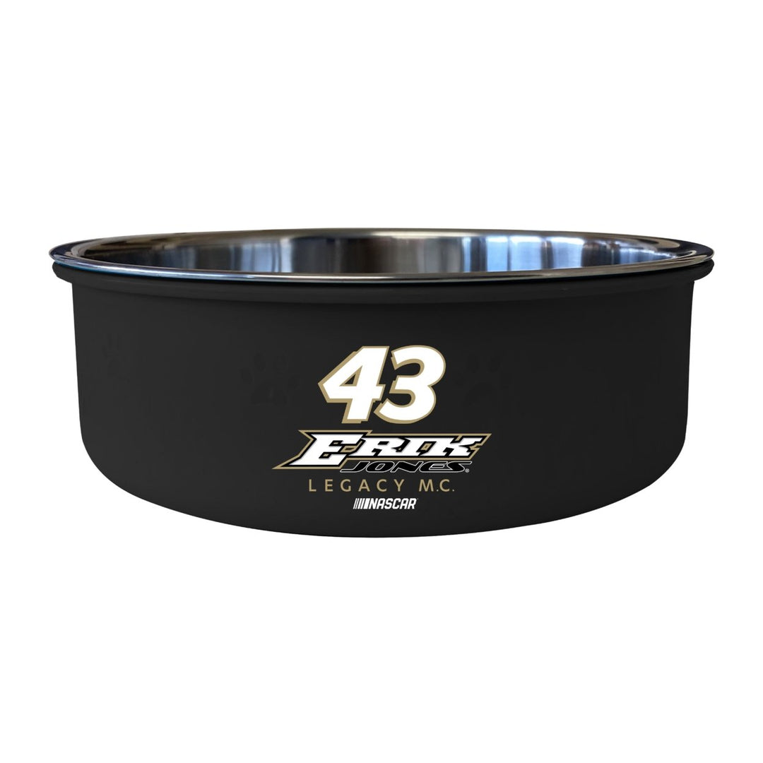 43 Erik Jones Officially Licensed 5x2.25 Pet Bowl Image 1