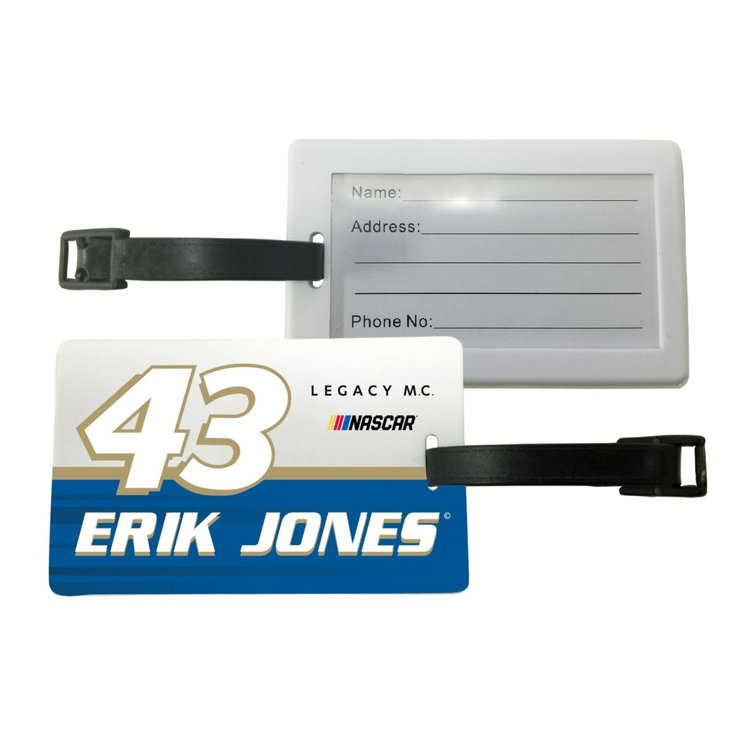 43 Erik Jones Officially Licensed Luggage Tag Image 1