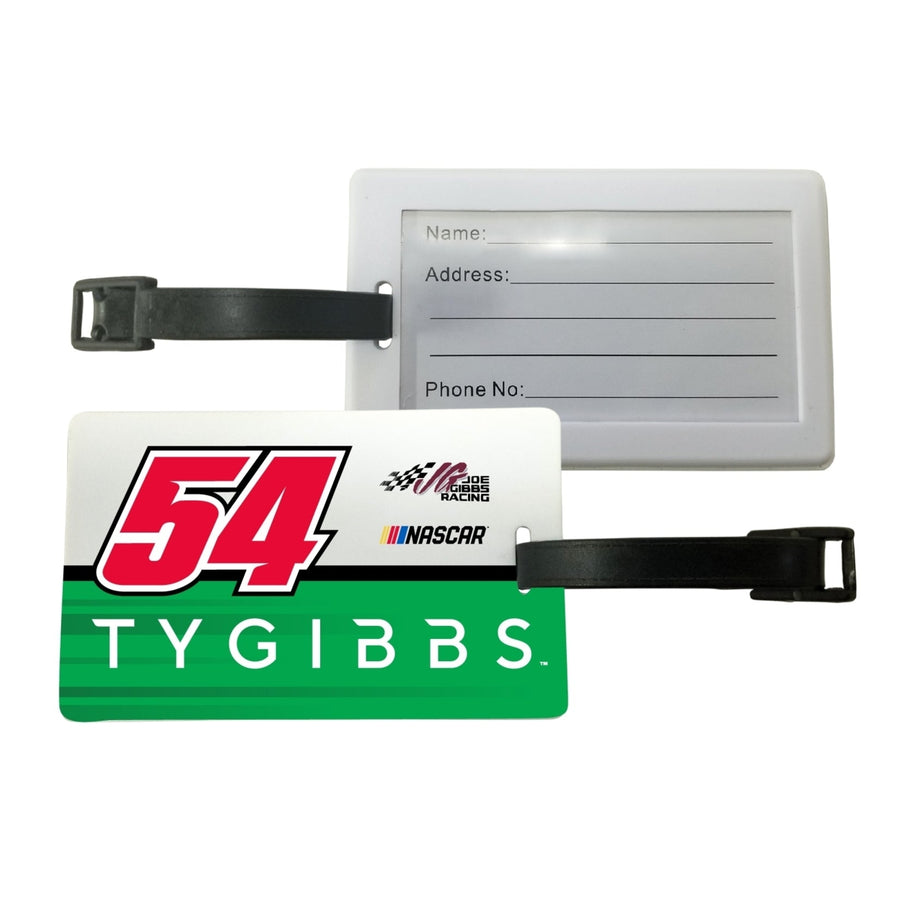 54 Ty Gibbs Officially Licensed Luggage Tag Image 1