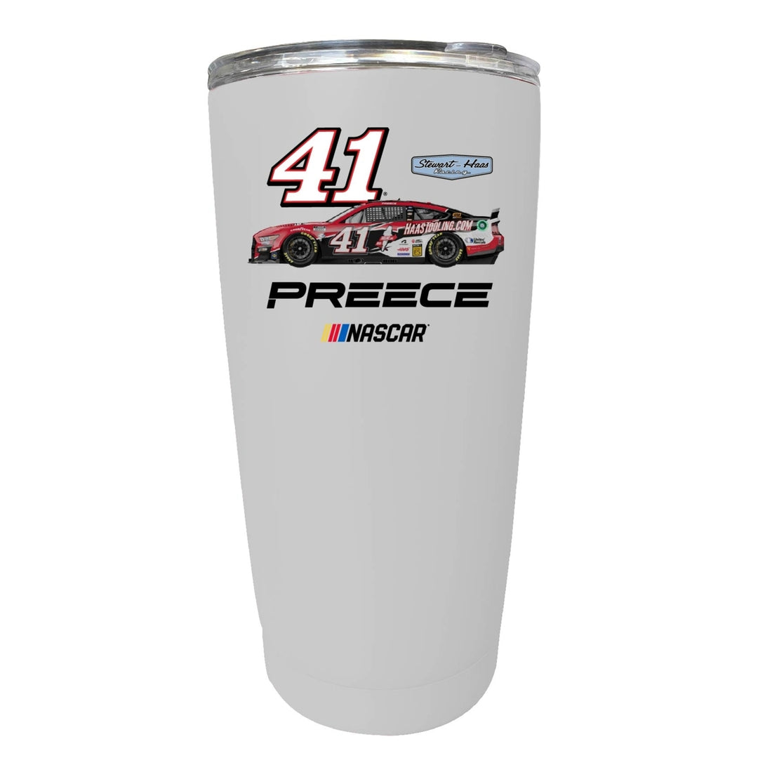 41 Ryan Preece Officially Licensed 16oz Stainless Steel Tumbler Image 1