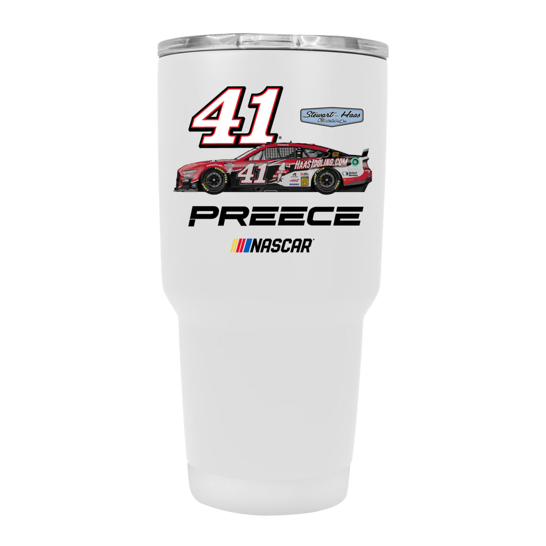 41 Ryan Preece Officially Licensed 24oz Stainless Steel Tumbler Image 1