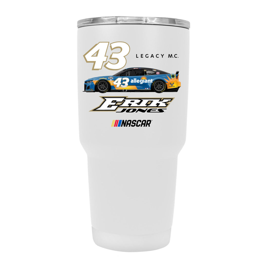 43 Erik Jones Officially Licensed 24oz Stainless Steel Tumbler Image 1