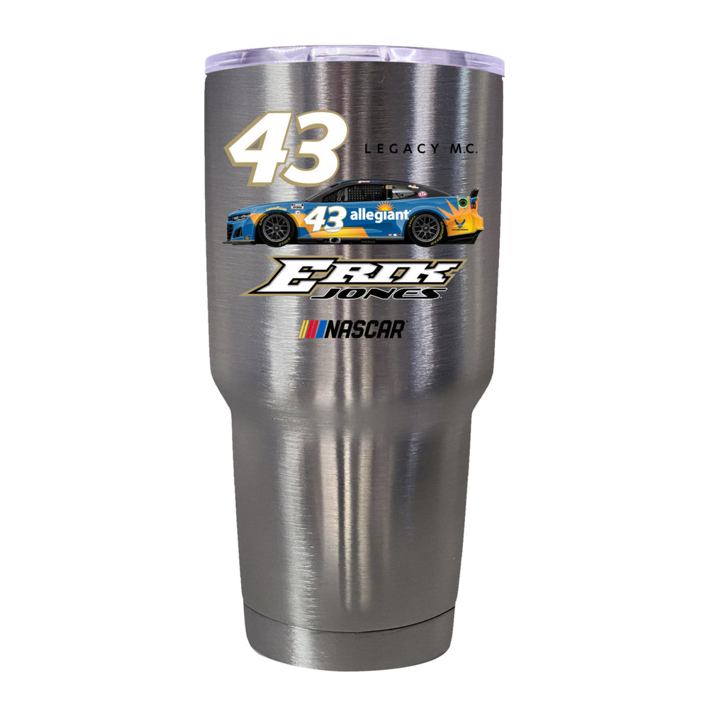 43 Erik Jones Officially Licensed 24oz Stainless Steel Tumbler Image 2