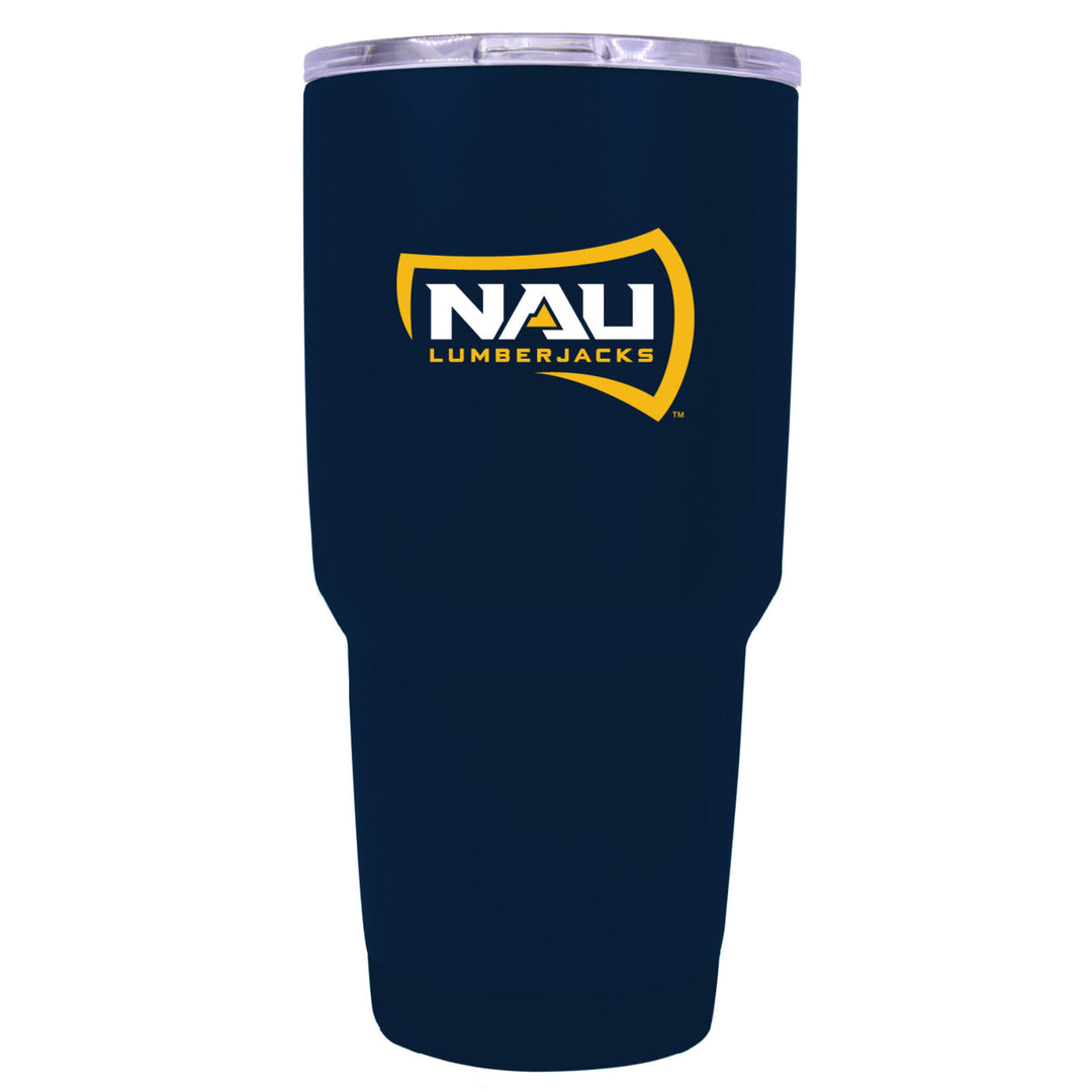 Northern Arizona University Mascot Logo Tumbler - 24oz Color-Choice Insulated Stainless Steel Mug Image 1