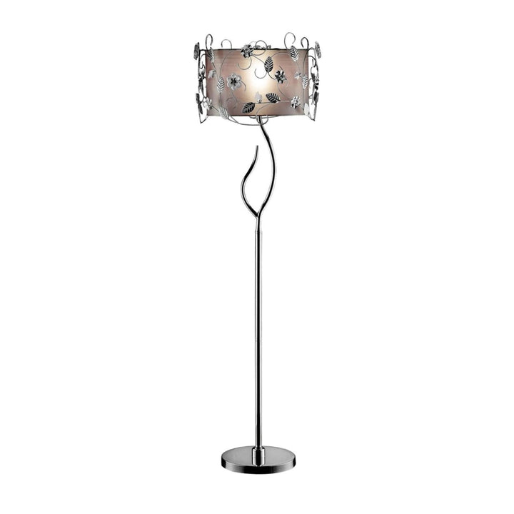 Elva Traditional Floor Lamp - Saltoro Sherpi Image 1