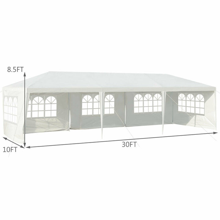 10x30Party Wedding Tent Canopy Heavy duty Pavilion 5 Sidewall Image 9