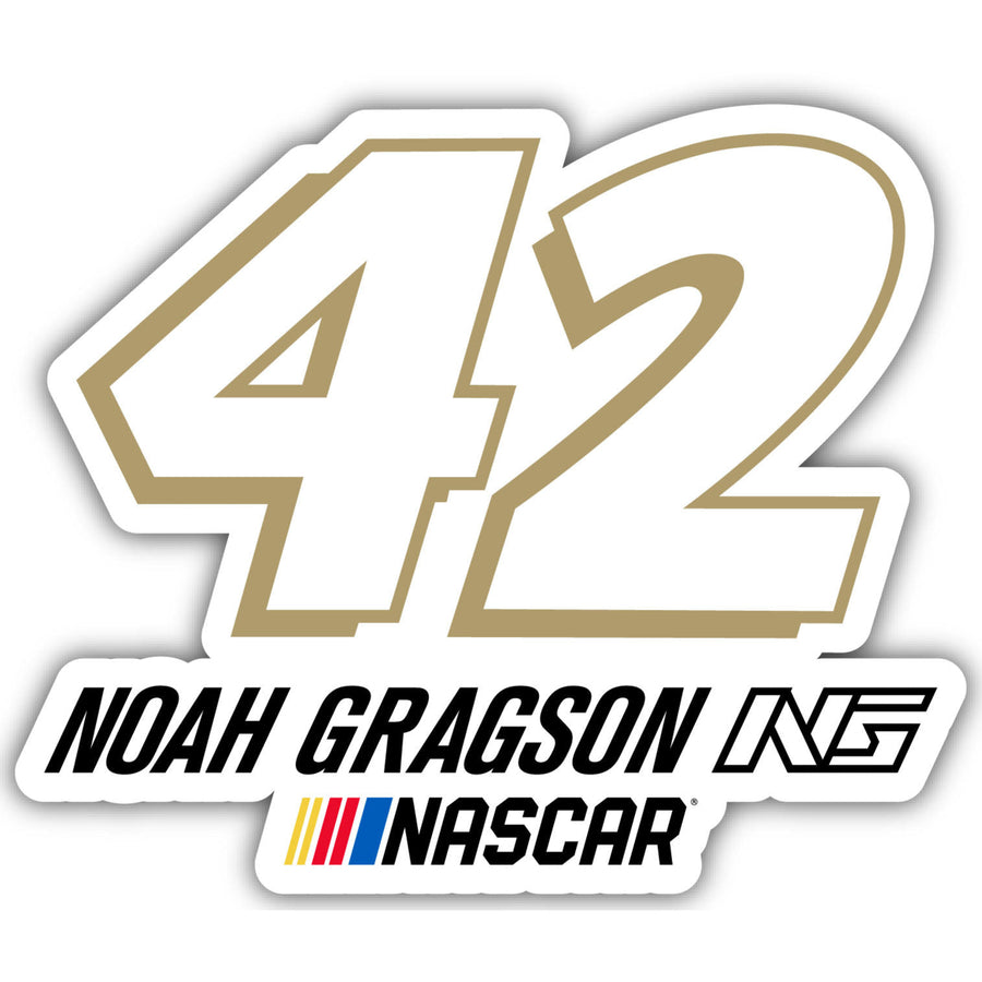 42 Noah Gragson 4-Inch Number Laser Cut Decal Image 1