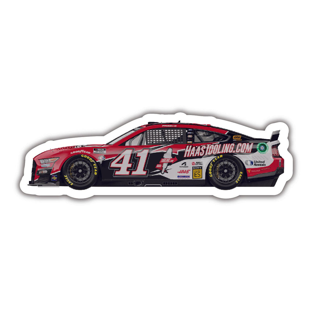 41 Ryan Preece Car Laser Cut Decal Image 1