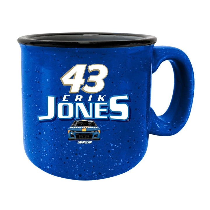 43 Erik Jones Officially Licensed Ceramic Camper Mug 16oz Image 1