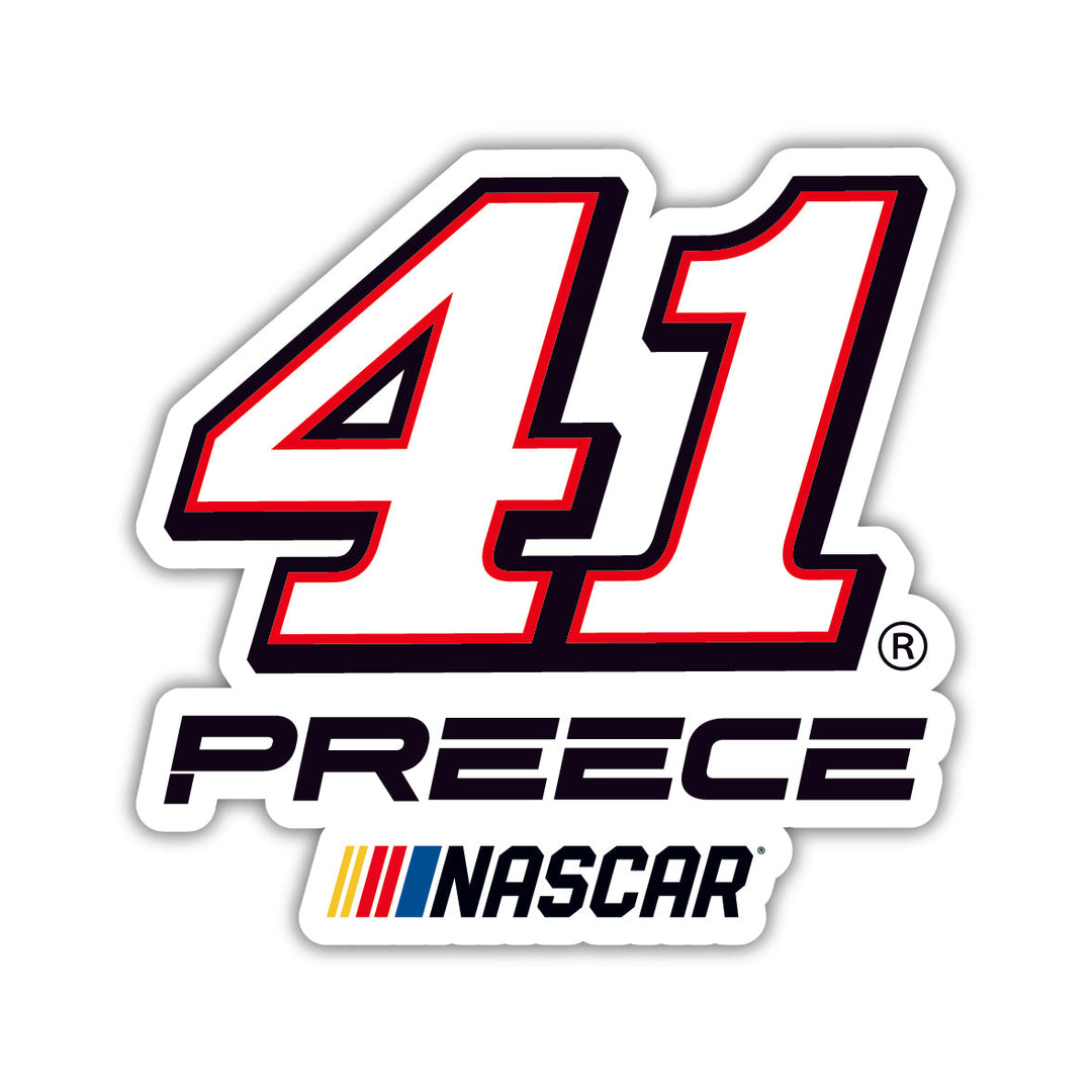 41 Ryan Preece 4-Inch Number Laser Cut Decal Image 1