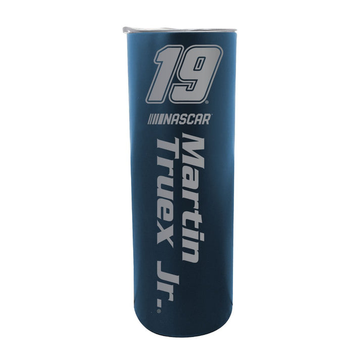 19 Martin Truex Jr. Officially Licensed 20oz Insulated Stainless Steel Skinny Tumbler Image 1