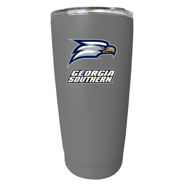 Georgia Southern Eagles NCAA Insulated Tumbler - 16oz Stainless Steel Travel Mug Image 1