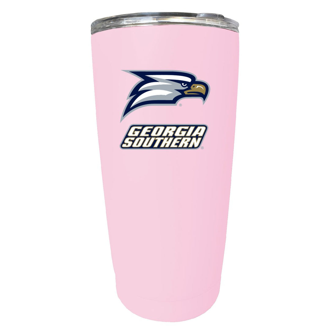 Georgia Southern Eagles NCAA Insulated Tumbler - 16oz Stainless Steel Travel Mug Image 1