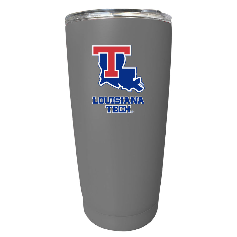 Louisiana Tech Bulldogs NCAA Insulated Tumbler - 16oz Stainless Steel Travel Mug Image 1