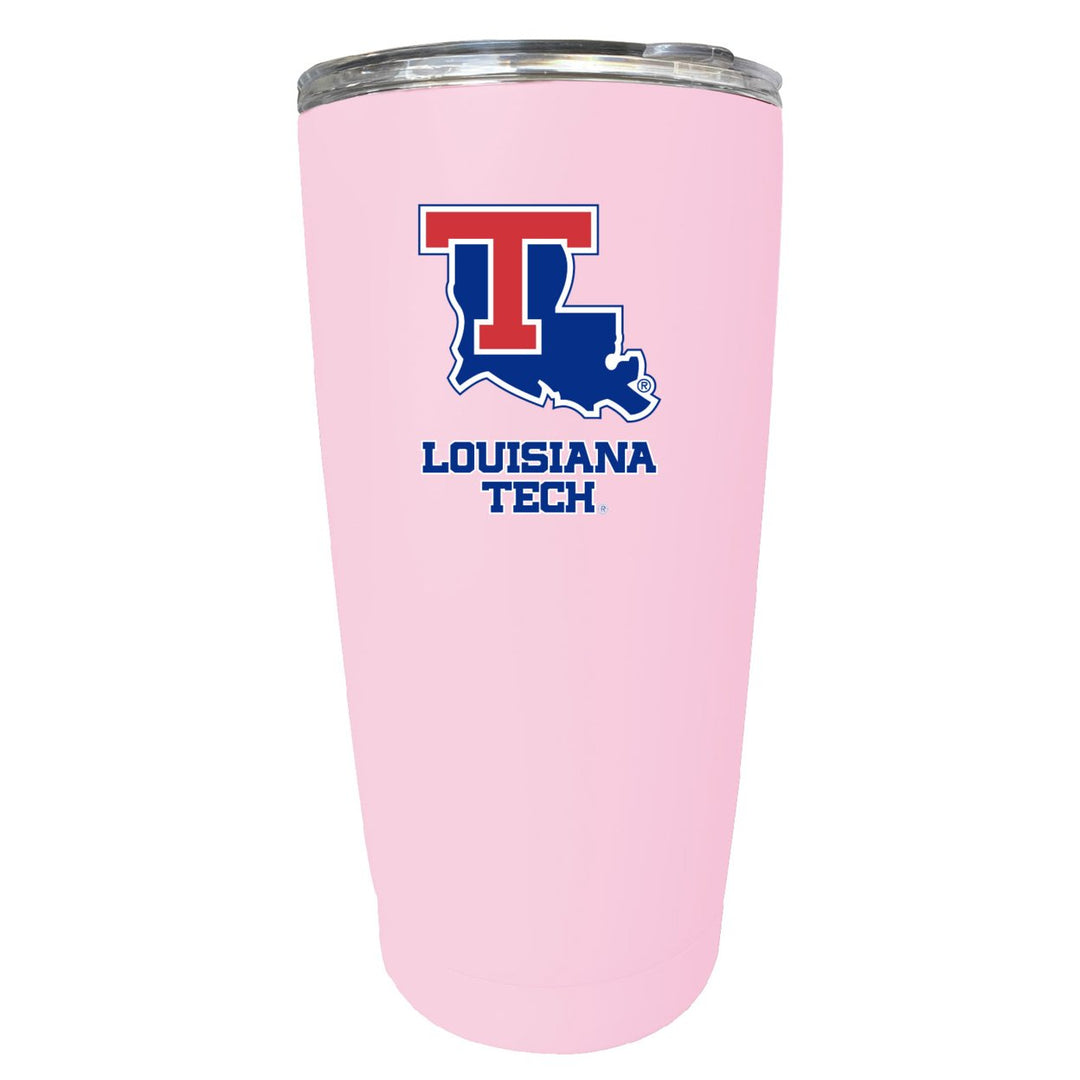 Louisiana Tech Bulldogs NCAA Insulated Tumbler - 16oz Stainless Steel Travel Mug Image 2