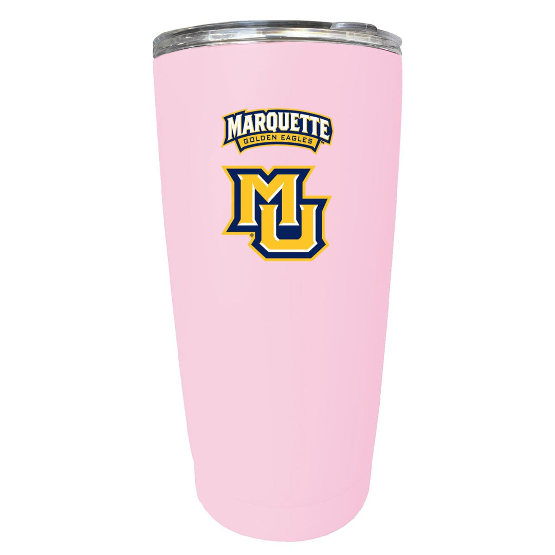 Marquette Golden Eagles NCAA Insulated Tumbler - 16oz Stainless Steel Travel Mug Image 1