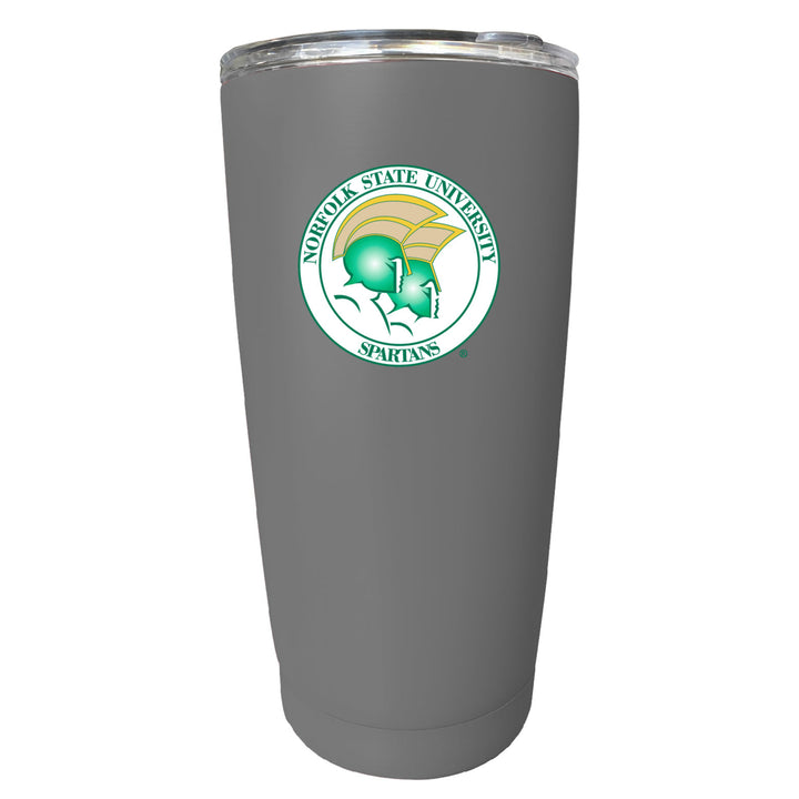 Norfolk State University NCAA Insulated Tumbler - 16oz Stainless Steel Travel Mug Image 1