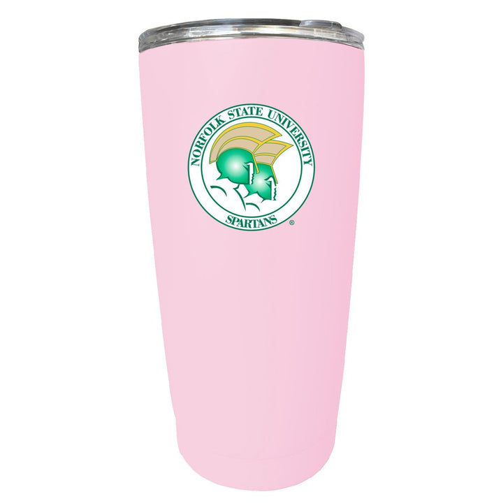 Norfolk State University NCAA Insulated Tumbler - 16oz Stainless Steel Travel Mug Image 1