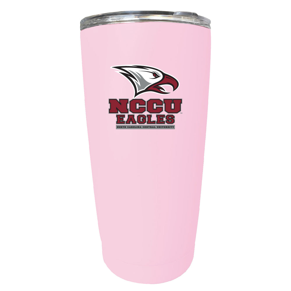 North Carolina Central Eagles NCAA Insulated Tumbler - 16oz Stainless Steel Travel Mug Image 2