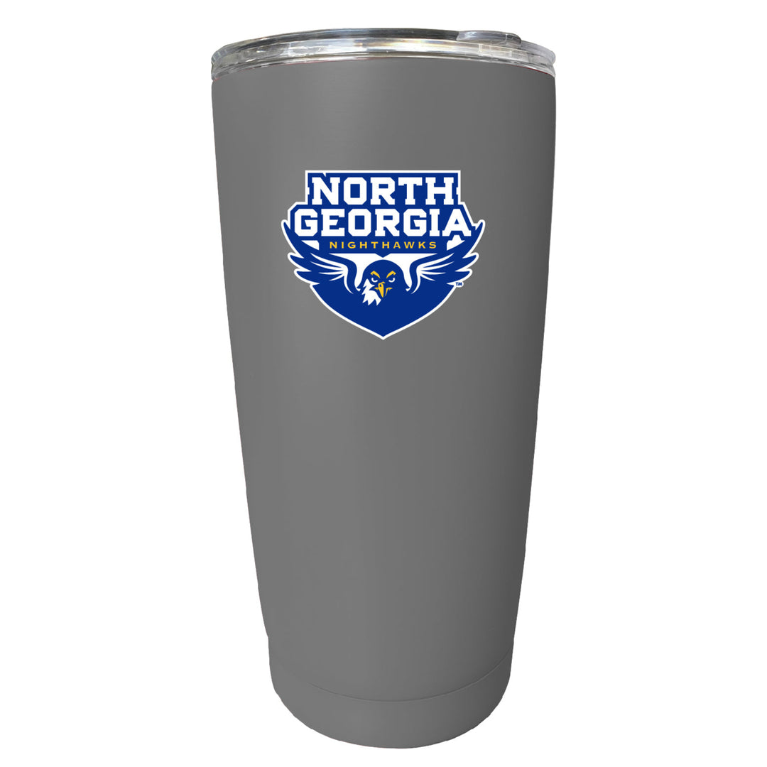 North Georgia Nighhawks NCAA Insulated Tumbler - 16oz Stainless Steel Travel Mug Image 1