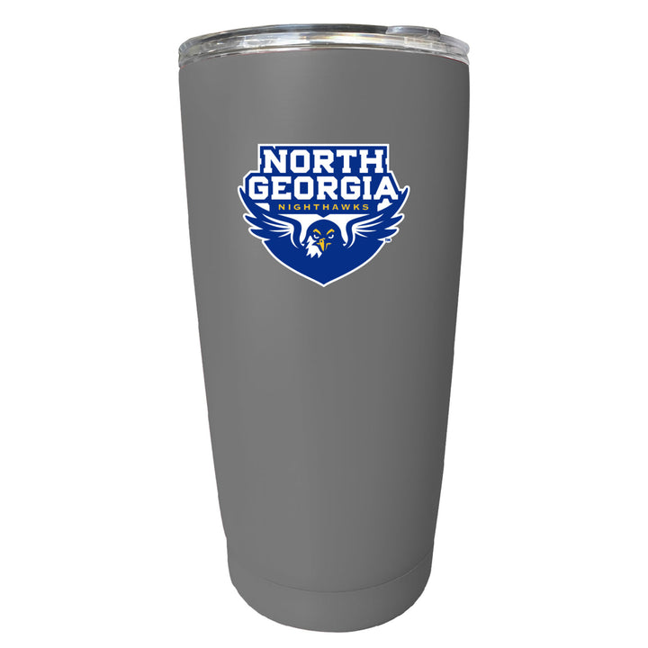 North Georgia Nighhawks NCAA Insulated Tumbler - 16oz Stainless Steel Travel Mug Image 1