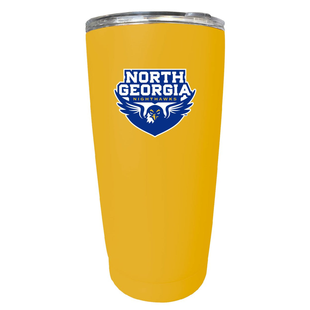 North Georgia Nighhawks NCAA Insulated Tumbler - 16oz Stainless Steel Travel Mug Image 1