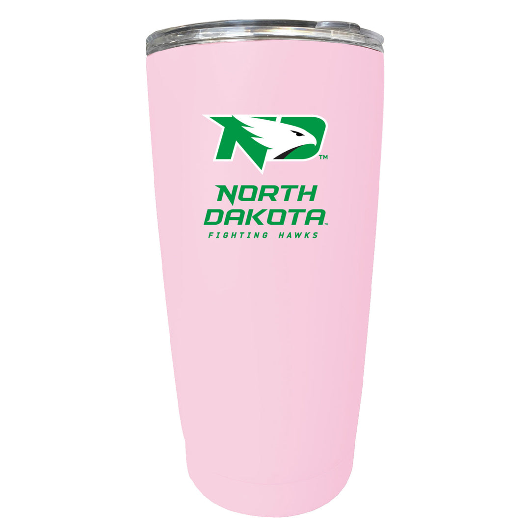 North Dakota Fighting Hawks NCAA Insulated Tumbler - 16oz Stainless Steel Travel Mug Image 2