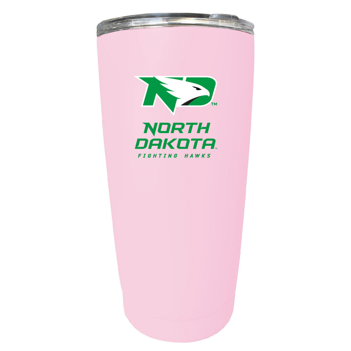 North Dakota Fighting Hawks NCAA Insulated Tumbler - 16oz Stainless Steel Travel Mug Image 2