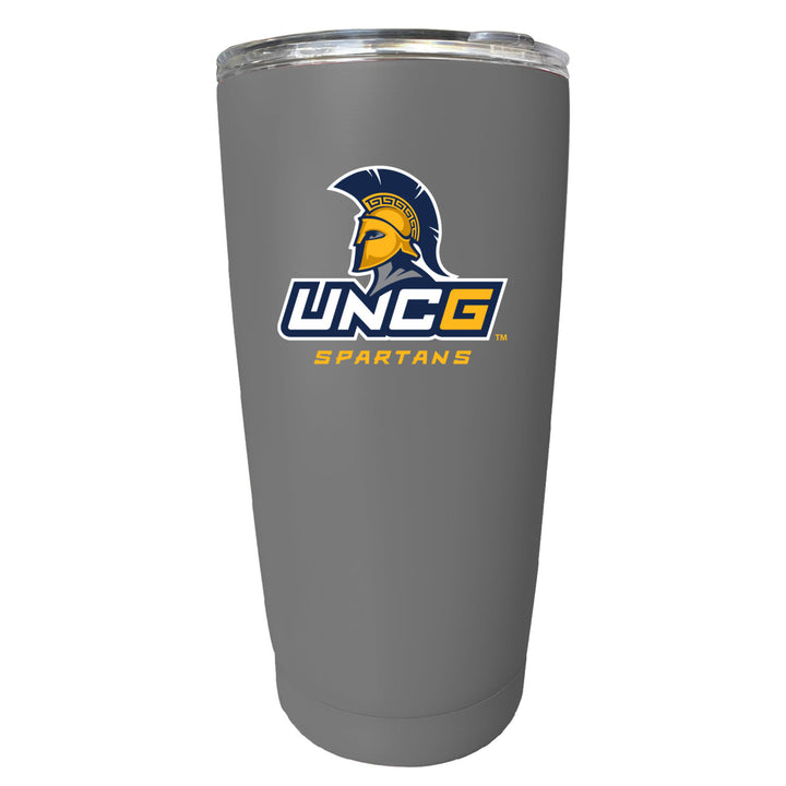 North Carolina Greensboro Spartans NCAA Insulated Tumbler - 16oz Stainless Steel Travel Mug Image 1